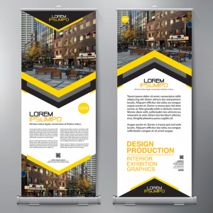 Preview Roll-Up Banner Design
